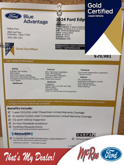 2024 Ford Edge SE